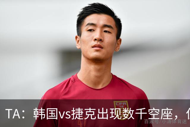 TA：韩国vs捷克出现数千空座，但FIFA数据称只有700多张余票